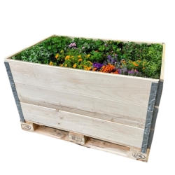 Lefeld Hochbeet – stapelbar, 120 x 80cm, 3 tlg. für 39,90€ (statt 45,90€)