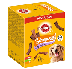 Pedigree Schmackos Mixbox (110 Stück) für 5,04€ (Vergleich: 6,99€)