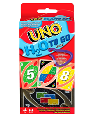 Mattel Games UNO H2O To Go (wasserfest) für 8,99€ (Vergleich: 14,99€)