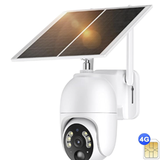 kebruma 4G LTE Überwachungskamera mit Solar für 56,99€