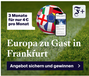 FAZ+ 3 Monate für nur 4 € pro Monat (monatlich kündbar)