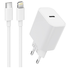VINFFS Apple MFi Zertifiziert 25W USB C Ladegerät auf Lightning Kabel für 3,99€