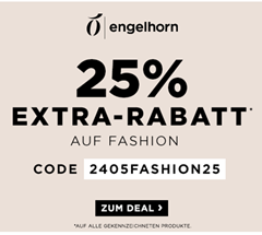 Engelhorn: 25% Extra Rabatt auf Fashion