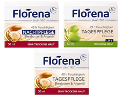 Florena Tages- oder Nachtpflege für je 3,19€ (Vergleich: 5,35€)