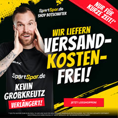 SportSpar: Kostenfreier Versand für alle Bestellungen ab 15€ Bestellwert