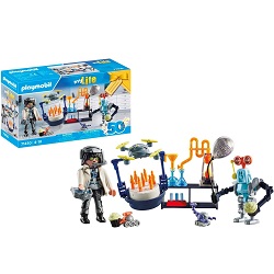 Playmobil myLife Forscher mit Robotern (71450) für 9,99€ (Vergleich: 12,88€)