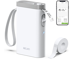 Nelko Etikettendrucker Bluetooth P21 für 11,98€