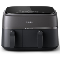 Philips Airfryer NA350 Heißluftfritteuse (9L, 2 Körbe) für 157€ (statt 199,99€)