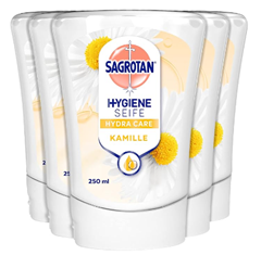 Sagrotan No-Touch Nachfüller Kamille (5 x 250ml) für 9,07€ (Vergleich: 14,95€)