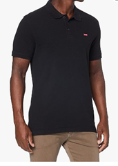 Levi’s Herren Housemark Polo Hemd black für 23,16€ (Vergleich: 26,98€)
