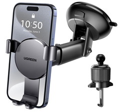 UGREEN 2 in 1 Kfz Handyhalterung (Lüftung oder Saugnapf) für 15,54€