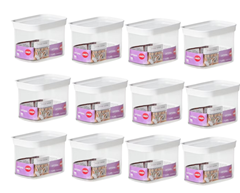 12x Emsa Optima Vorratsdose (je 1 Liter, stapelbar) für 35,90€ (Vergleich: 101,88€)