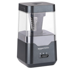 Amazon Basics elektrischer Bleistiftspitzer (batterie-/USB-betrieben) für 10,63€ (statt 12,66€)