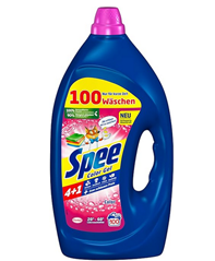 Spee Aktiv Gel Color 4 + 1 Waschmittel (100 Waschladungen), Flüssigwaschmittel mit 4 + 1 Formel für 11,19€ (VG: 15,79€)