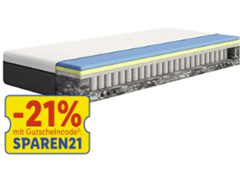 Lidl: 21% Rabatt auf Matratzen und Bettwaren, so z.B. 90 x 200cm Emma One für 132,72€