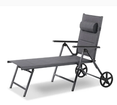 [Lidl Plus] LIVARNO home Alu-Rollliege »Toronto«, verstellbar, anthrazit für 87,90€ (statt 157,90€)