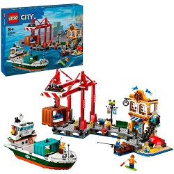 Lego City Hafen mit Frachtschiff (60422) für 67,90€ (Vergleich: 77,95€)
