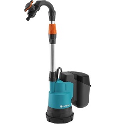 Gardena Akku-Regenfasspumpe 2000/2 18V P4A Solo für 59€ (Vergleich: 70,80€)