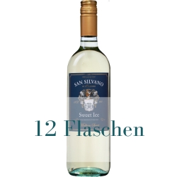 12 Flaschen San Silvano Sweet Ice Vino Bianco Weißwein für 52,89€ (statt 100,83€)
