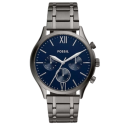 Fossil Fenmore Herren Multifunktions Edelstahl Uhr für 67,32€ (VG: 132€)