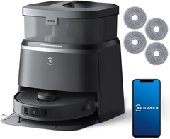 ECOVACS DEEBOT T30 Omni Saugroboter mit Wischfunktion, 11.000 PA Saugkraft mit heißem Wasser für 749€