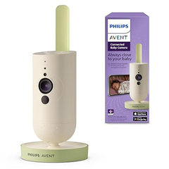 Philips Avent Connected Babykamera mit App, private und sichere Verschlüsselung, Audio, 2-facher Zoom, Nachtsichtfunktion usw. für 99,99€
