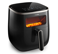 Philips Airfryer XL Heißluftfritteuse HD9257/88 (für bis zu 5,6 kg) für 79,99€ (Vergleich: 143,95€)
