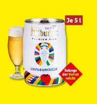 Lidl Plus: gratis Bitburger 5l Fass ab 50€ Einkaufswert (nur 100.000 Fässer)