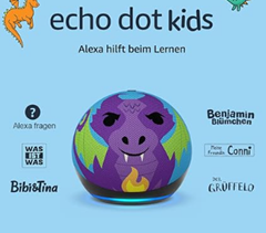 [Prime] Echo Dot (5. Generation, 2022) Kids + 1 Jahr Amazon KIDS+ für 29,99€