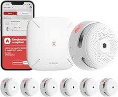 6mal X-Sense Smart Rauchmelder XS01-M mit SBS50 Basisstation für 99,99€