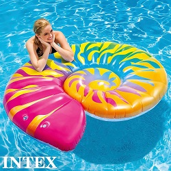 Intex Badeinsel Schneckenhaus (127x25x157cm) ab 8,99€ (Vergleich: 25,90€)