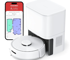 SwitchBot K10+ Staubsauger Roboter – Saugroboter mit Absaugstation für 70 Tage Reinigung für 289,99€