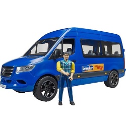 Bruder Mercedes Benz Sprinter Transfer mit Fahrer (02681) für 26,23€ (Vergleich: 38,80€)