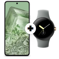 Google Pixel 8 inkl. Google Pixel Watch WIFI für 1€ mit 20GB LTE Daten, SMS und Sprachflat im Vodafone Netz für 19,99€/Monat + 50€ Wechselbonus