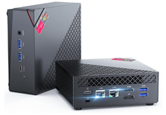 NiPoGi AM06 PRO Mini PC (AMD Ryzen 5 5500U bis zu 4Ghz, 16GB DDR4, 512GB M.2 SSD) für 259,31€