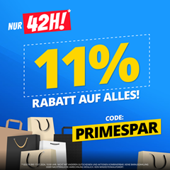 SportSpar: 11% Rabatt auf das gesamte Sortiment