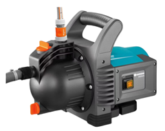 Gardena 3500/4 Gartenpumpe + 20m Schlauch für 73,90€ (Vergleich: 119,77€)