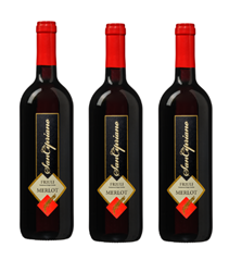 Die Weinbörse: 6 Flaschen San Cipriano Merlot Rotwein für 28,92€ (statt 52,89€)