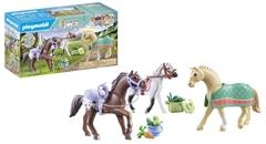 PLAYMOBIL Horses of Waterfall 71356 tierisches Trio für 12,99€ (Vergleich: 17,89€)