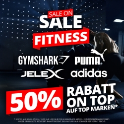 SportSpar: Sale-im-Sale mit 50% Extra-Rabatt auf ausgewählte Sale Artikel