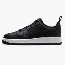 Nike Air Force 1 ’07 Sneaker Schwarz, Weiß, Blau für 77,99€ (VG: 116,10€)
