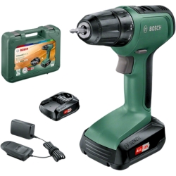 Bosch Home and Garden Bosch Akkuschrauber UniversalDrill 18V (2 Akkus, Ladegerät und Koffer) für 69,90€ (VG: 107,40€)