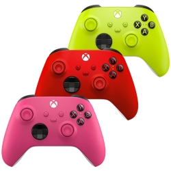 XBox wireless Controller in Pulse Red, Deep Pink, oder Electric Volt ab 43,46€ (VG: ab 52,39€)