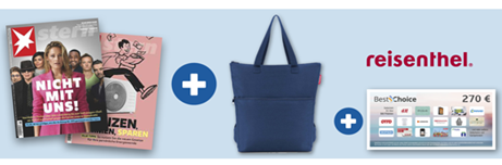 52 Ausgaben “Stern” für 340,80€ mit gratis Reisenthel Kühltasche und 270€ BestChoice Gutschein