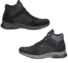bama Herren Echtleder-Schuhe wetterfeste Stiefeletten für 29,99€