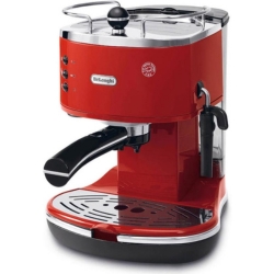 De’Longhi Icona ECO 311 Espressomaschine, Rot (für gemahlenen Kaffee und Pads) für 88,50€ (VG: 156,40€)