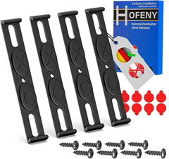 Hofeny rahmenlose Kennzeichenhalter (4 Stück) für 8,39€