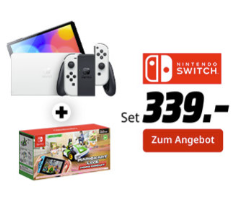 MediaMarkt Gutscheinheft: Nintendo Switch OLED inkl. Mario Kart Live für 339€