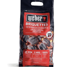 2 x Weber Grill-Briketts (4kg Sack) für 13,98€