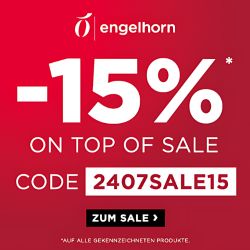 Engelhorn: 15% Extra-Rabatt auf ausgewählte Sale Artikel – z.B. adidas, Calvin Klein, HUGO, Nike, Polo Ralph Lauren, Tommy Hilfiger